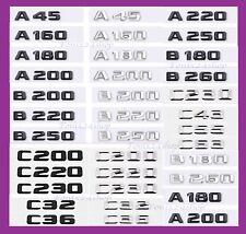 Lettres Mercedes Benz Classe A