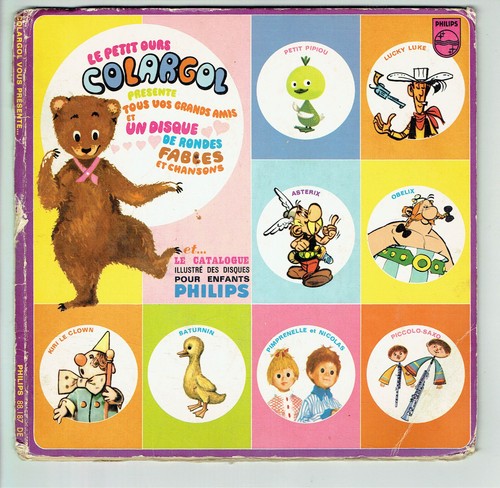 Colargol petit ours vinyle 45t - colargol,