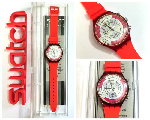 Montre chrono swatch scr100 - chrono,
