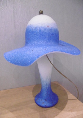 Lampe pâte de verre - lampe, en