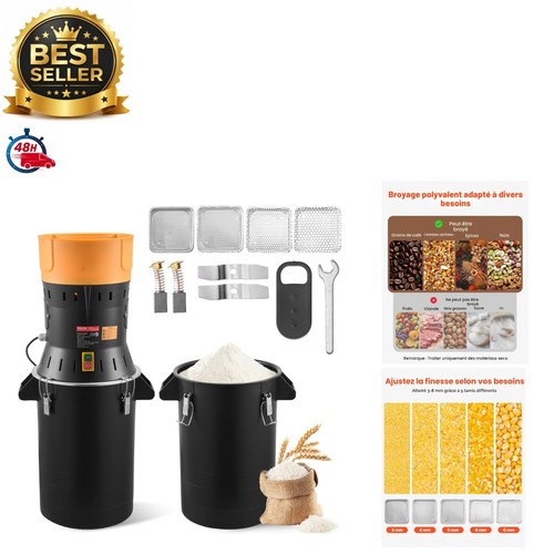 Vevor moulin grain - vevor,