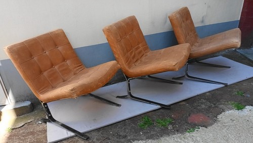 Trois fauteuils olivier - fauteuils, d'olivier