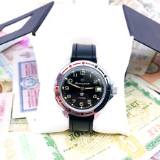 Komandirskie Vostok Vostok Watch Commander Military Soviet URSS 2414 Service 🛠