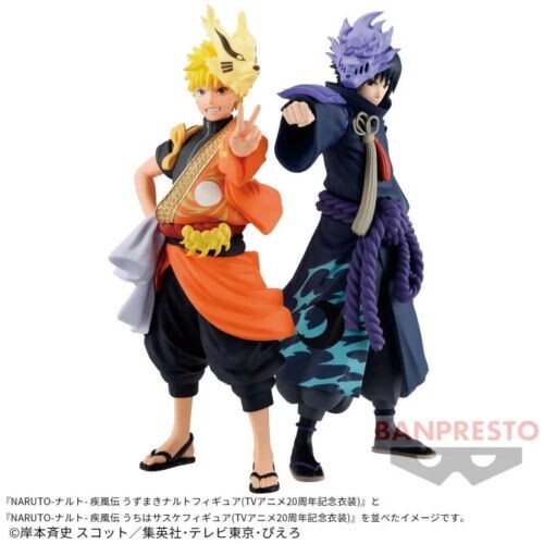 Figurine naruto uzumaki sasuke - figurine,