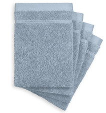 1 gant de toilette bleu orage 