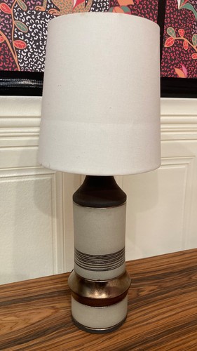 Lampe céramique estampillée - lampe,
