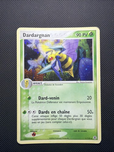 Carte pokémon dardagnan 112 - pokémon,