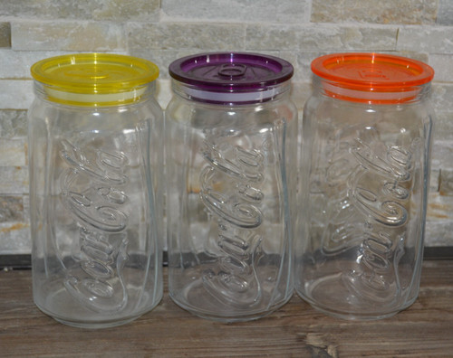 Lot bocaux verre - bocaux, à