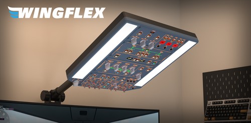Support overhead panel - support,