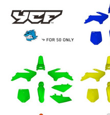 YCF OEM 50CC YCF50A Green Plastic Body Kit Fenders, Shrouds # Plates 3939