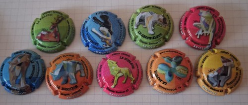 Serie capsules champagne - 9, de