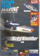 RC MARINE N°142 PLAN: MAKHIMOV / GREY THUNDER MHD / AKULA / MINI MILLING MACHINE