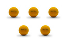 5 balles ITSF RS  officielles Championnat babyfoot compétition