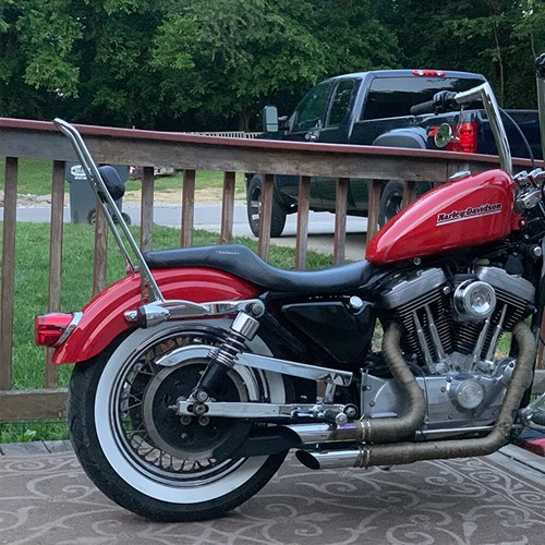 Backrest sissy bar - sissy,
