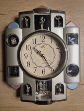 Horloge murale musicale rythmique quartz retraite horaire conte de fées 