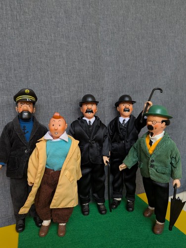 Figurines tintin haddock - tintin,,