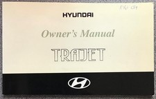 HYUNDAI TRAJET Car Owner's Manual JAN 2000 #BO-000110(A)