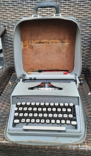 Machine écrire remington - à,
