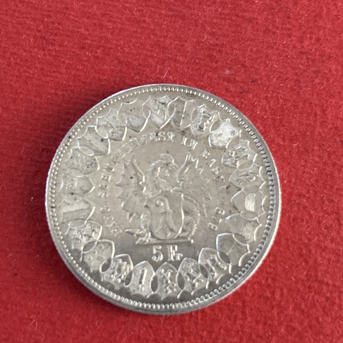 Francs suisse argent 1879 - francs,