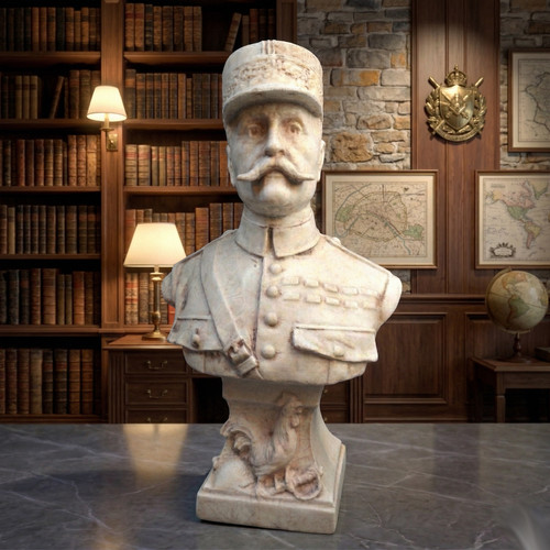 Buste maréchal foch h - buste,