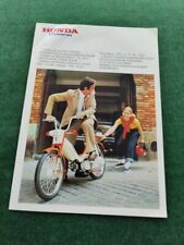HONDA PA 50  CAMINO 1976  prospectus brochure catalogue dépliant  catalog
