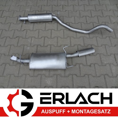 Pot échappement pour opel - pot, d'échappement