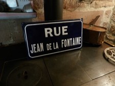 Ancienne plaque de rue
