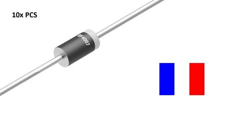 Lot diodes uf4007 1000v - lot,