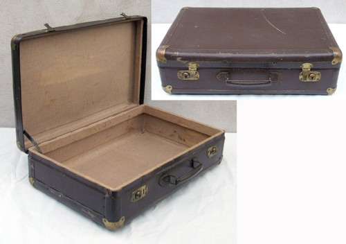 Valise carton ancien - en,