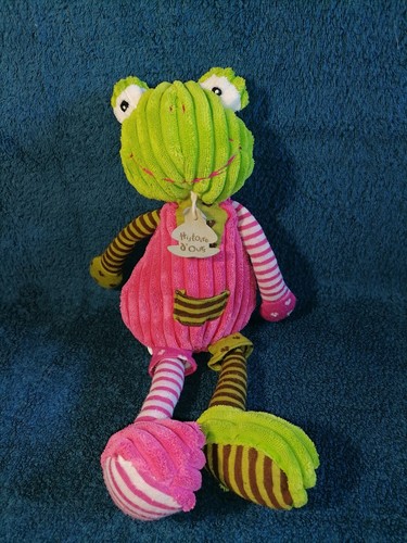 Doudou peluche grenouille - , vert