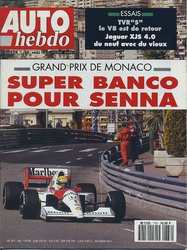 Auto hebdo 778 05 1991 - auto, n°778