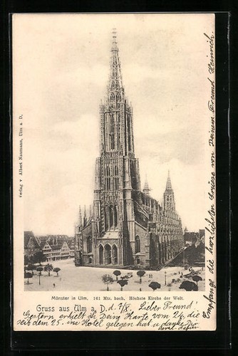 Ulm münsterkirche - a., d.,