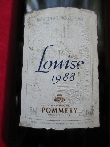 Champagne pommery louise 1988 - pommery,