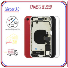 Chassis complet assemblés avec nappes originales iphone se 2020 noir-rouge-blanc