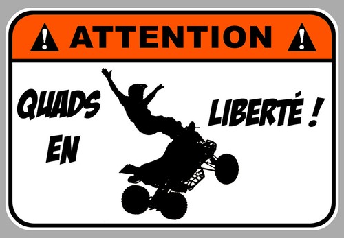 Quad liberte attention - liberte,