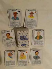 ANTIQUE ADVERTISING TOY CARD GAME 7 FAMILIES LUTSINE PORTRAIT SUN COUNCIL RARE