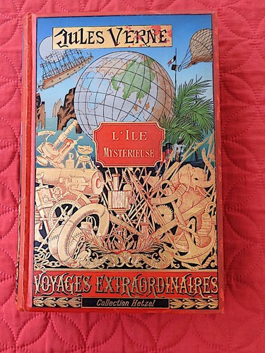 Jules verne cartonnage dos - cartonnage,