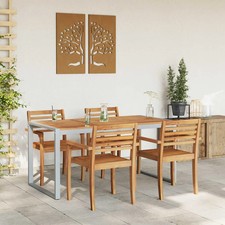 Table de Jardin Gris 160 x 80