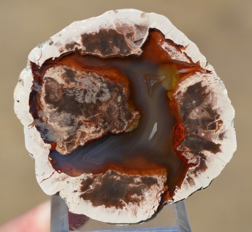 Calcedoine var agate quartz - agate,