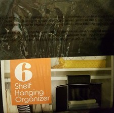 New! 6-Shelf Hanging Closet