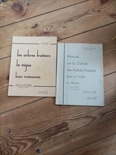 Manuel sur la culture des arbres fruitiers la vallée du Rhône Vigne 1955 Blache