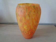 VASE PATE DE VERRE