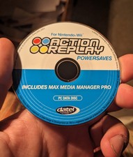 Action Replay Nintendo Wii With Micro SD Card + Power Saves Tested Works