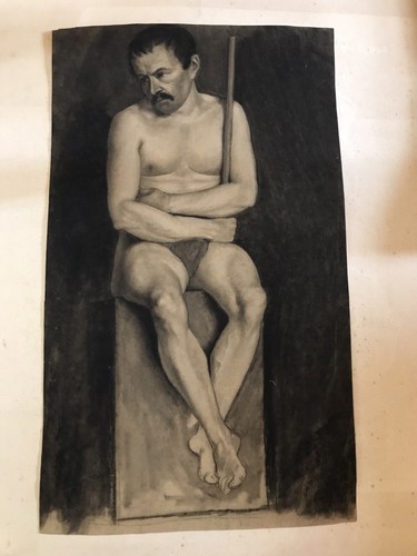 étude masculin du - nu, 19