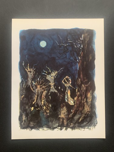 Tableau ancien estampe gravure