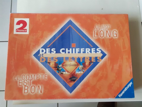 Jeu des chiffres - et,