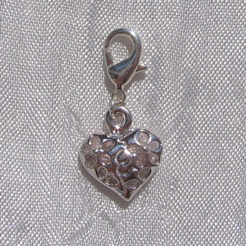 V403 breloque coeur charm - breloque,