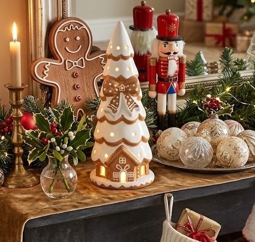 Figurine sapin noël - figurine,