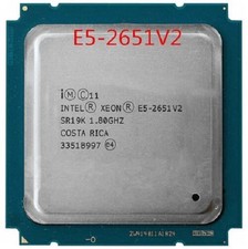 Processeur CPU Intel Xeon E5-2651 V2 SR19K 12 cœurs 24 threads socket LGA 2011