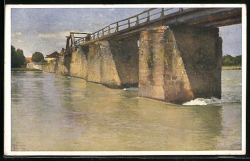 Carte postale artiste - carte, d'artiste